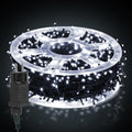 Außenbeleuchtung für 50–200 Meter, 500–2000 LED-Lichter, 8 Leuchtmodi, mit Stecker, Schutzart IP44, für den Innen- und Außenbereich geeignet, ideal für Weihnachten, Ostern, Halloween und Hochzeitsfeiern