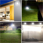 LED Strahler Außen 20/30/50/100W, 3000K/4000K/6500K LED-Strahler Dimmbar, Superhell Fluter Flutlichtstrahler, IP66 Wasserdicht Scheinwerfer Aussenstrahler für Hof, Garten, Garage