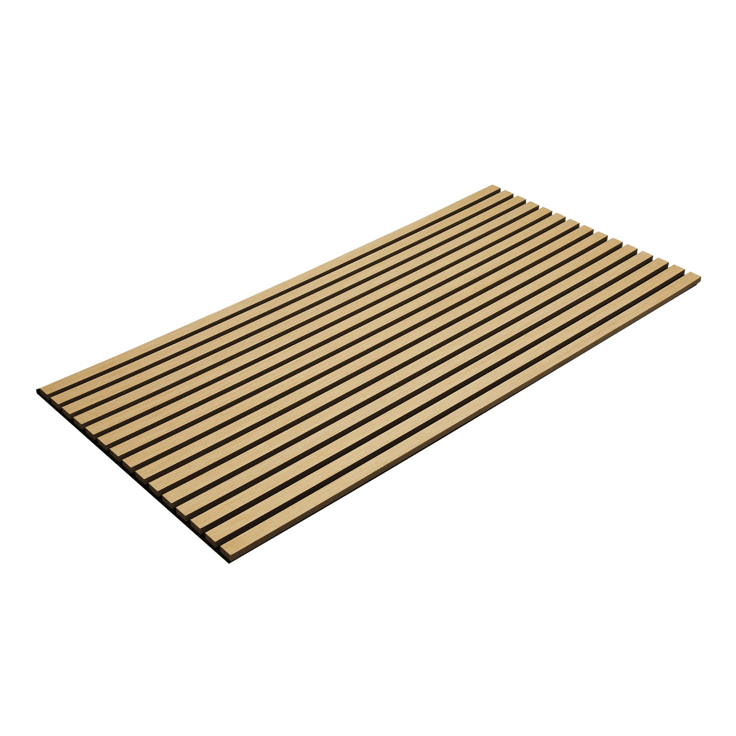 120 x 60 cm große Akustikplatten aus Holz, Wandpaneele mit Holzfurnier und Filzrückseite, geeignet für die Wandverkleidung in Ateliers und Privathaushalten sowie für großflächige Innenwandverkleidungen – Holzmaserung