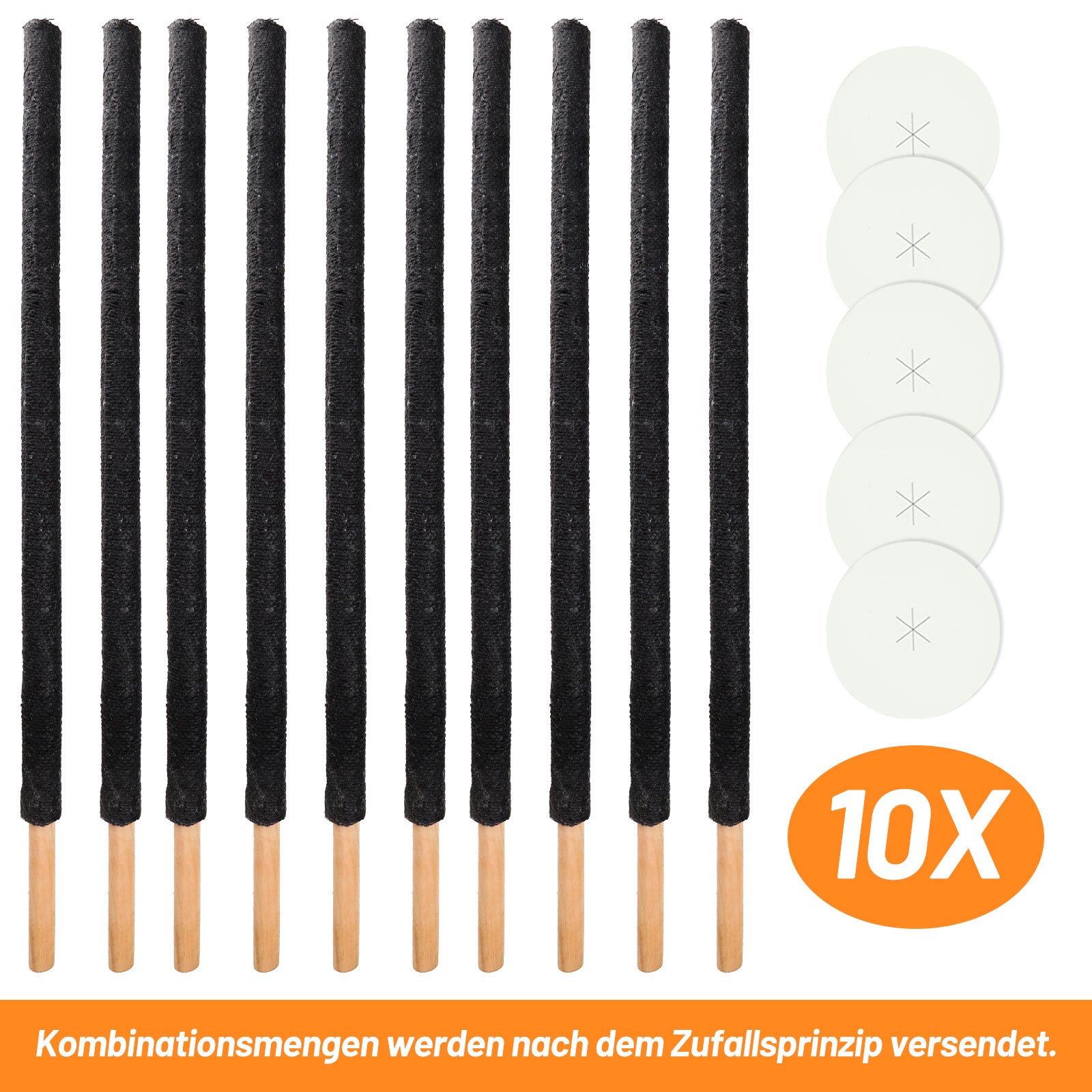 72 cm lange Fackel, geeignet für Spaziergänge im Freien, aus Naturwachs hergestellt, Gartenfackel, Brenndauer 45 Minuten, Fackel mit langem Stiel, geeignet für Spaziergänge im Freien（副本）