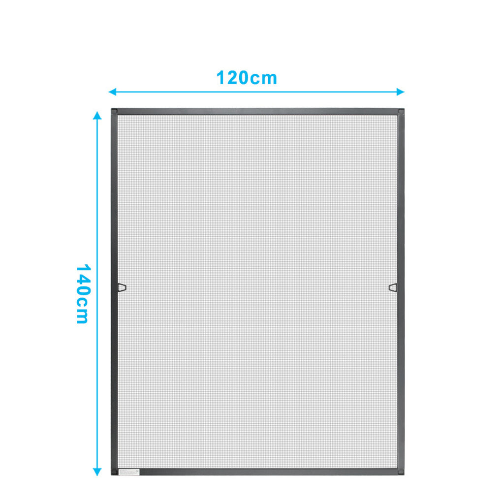 Fliegengitter Fenster Tür Gitter Moskito Aluminium Insektenschutz，120x140CM/100x120CM/80x100CM（副本）