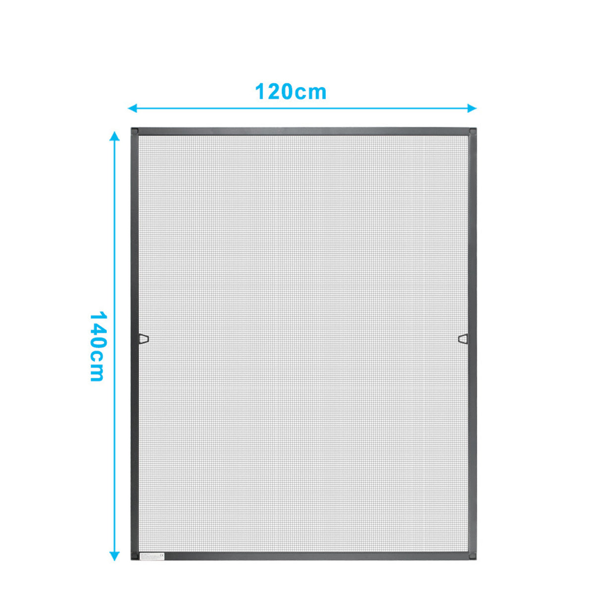 Fliegengitter Fenster Tür Gitter Moskito Aluminium Insektenschutz，120x140CM/100x120CM/80x100CM（副本）