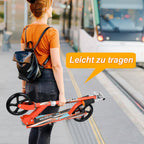 Kinderroller Kickscooter Höhenverstellbar Tretroller Cityroller Klappbar Scooter