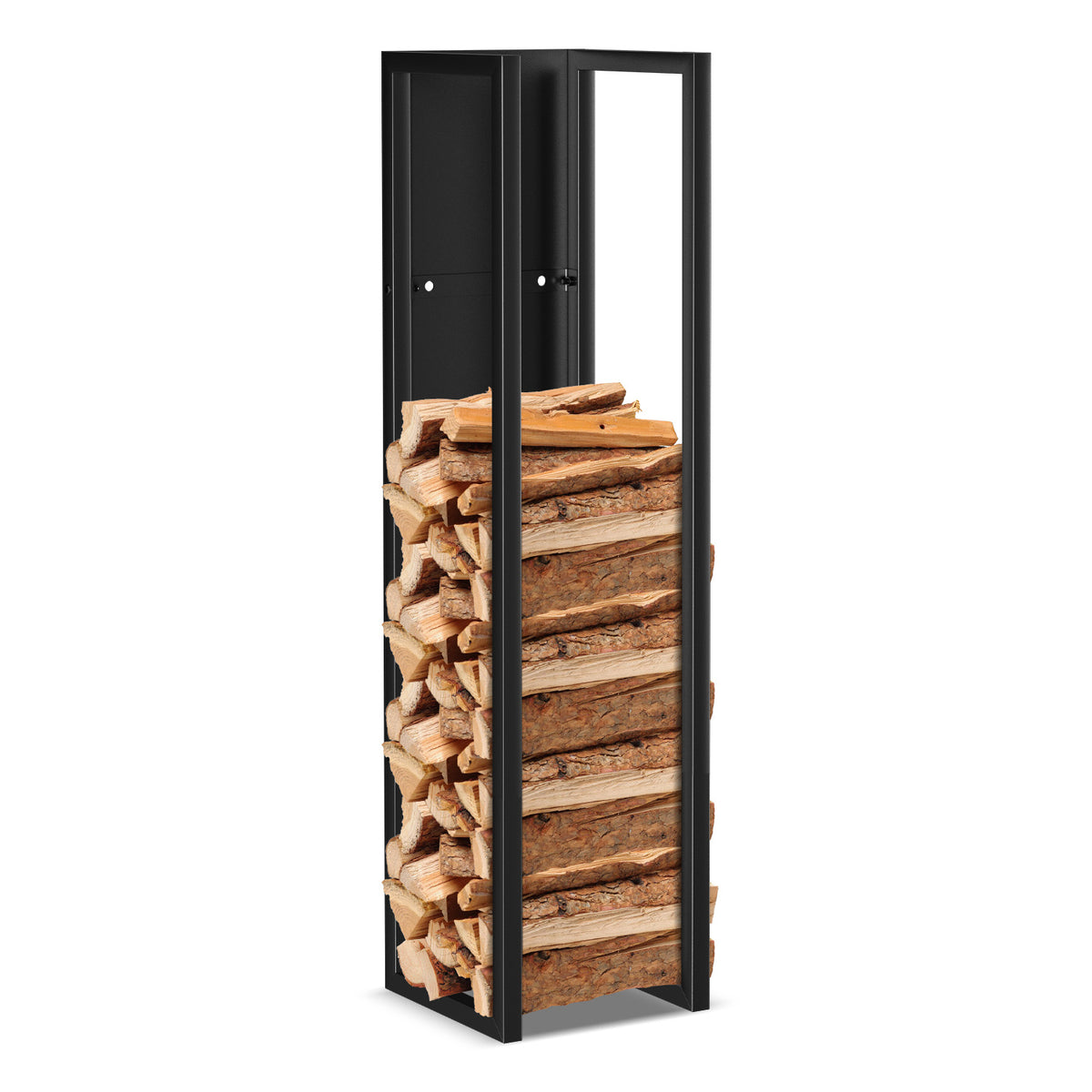 Kaminholzregal Holzregal Metall Feuerholzregal für Wohnzimmer Brennholzregal