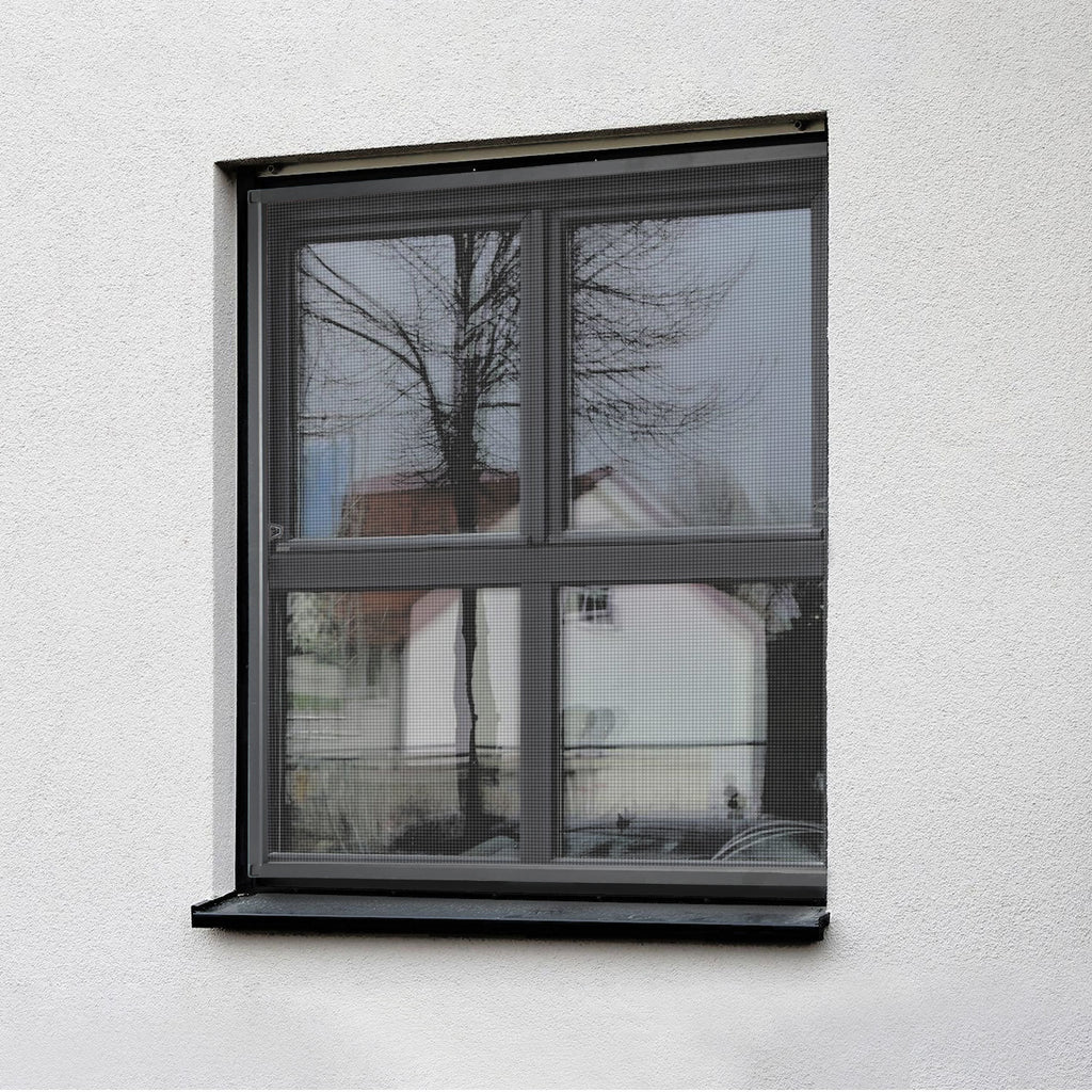 Fliegengitter Fenster Tür Gitter Moskito Aluminium Insektenschutz，120x140CM/100x120CM/80x100CM（副本）
