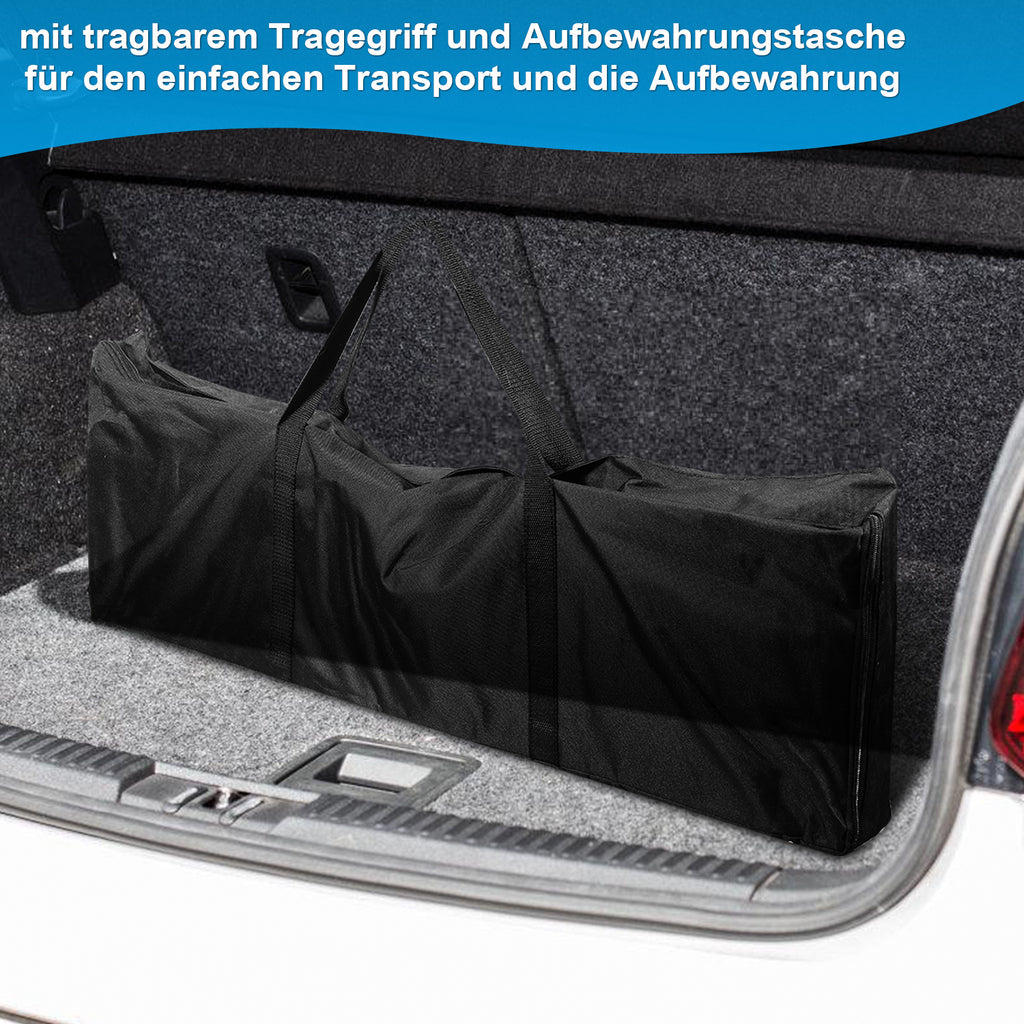2er-Set Aluminium-Rollstuhlrampe, Rollatorrampe, leichte, zusammenklappbare, ausziehbare Rampe, 152–213 cm, verstellbare Be- und Entladerampe, Haustierrampe, rutschfestes Design, geeignet für Treppen und Rollstuhlfahrer, Tragkraft bis zu 300 kg