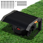 Klappbare Mähroboter Garage Dach Carport Überdachung für Rasenroboter Rasenmäher 72x56x36cm Rasenmähroboter Garage Schutzhülle Schutz vor Regen, Hagel und UV-Strahlen