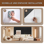120 x 60 cm, selbstklebende Schallabsorptionsplatten, geeignet als Wanddämmplatten für den Homeoffice-Bereich, das Wohnzimmer und das Büro, aus 100 % Polyesterfaser, keine Bohrungen erforderlich, hellgrau, 4–16 Stück pro Packung