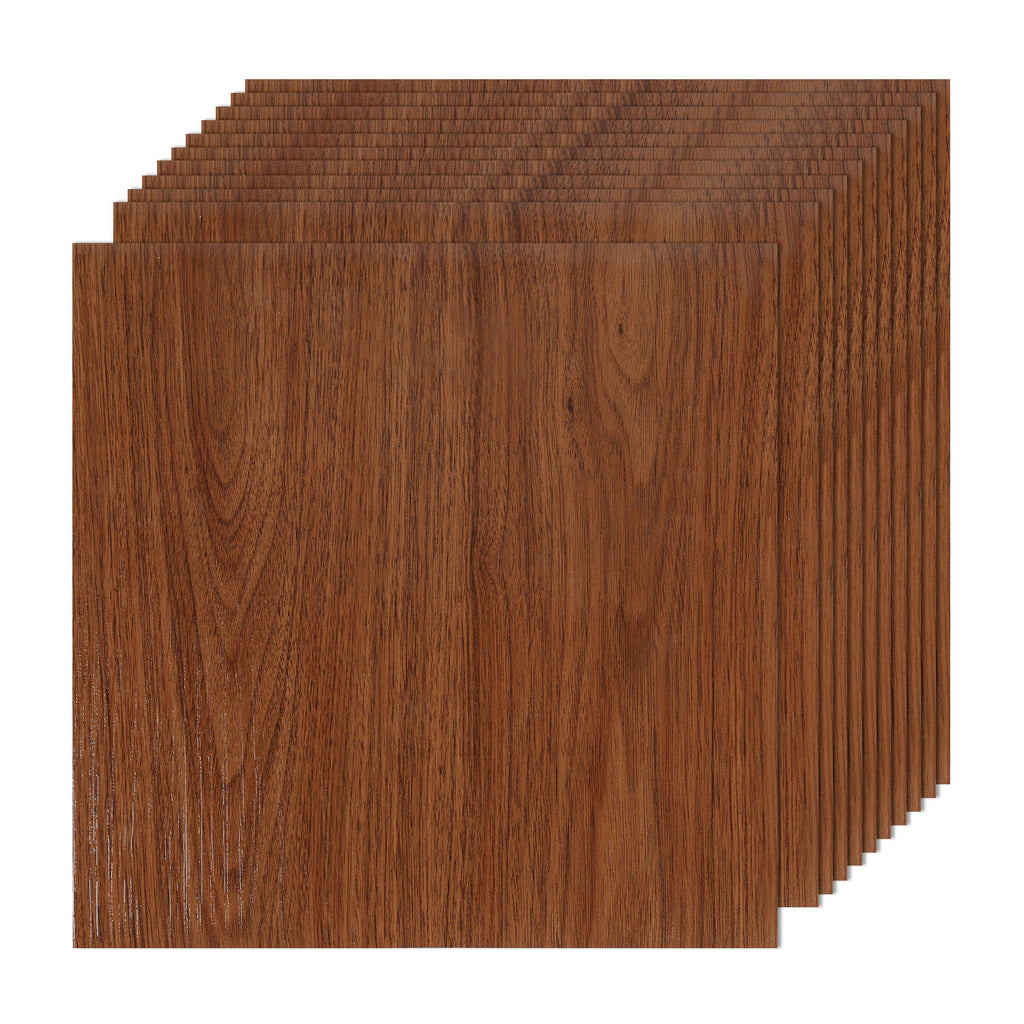 PVC-Bodenbelag, selbstklebender Vinylboden, rutschfest und wasserfest, rutschfester Vinyl-Verbundbodenbelag für Wohnzimmer, Schlafzimmer und Küche, 30 cm × 30 cm, 1 m² = 11 Fliesen, in drei Farben erhältlich