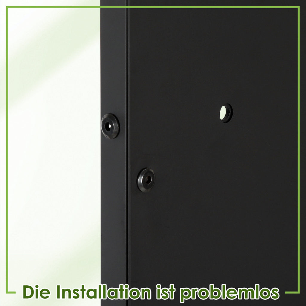 Kaminholzregal Holzregal Metall Feuerholzregal für Wohnzimmer Brennholzregal