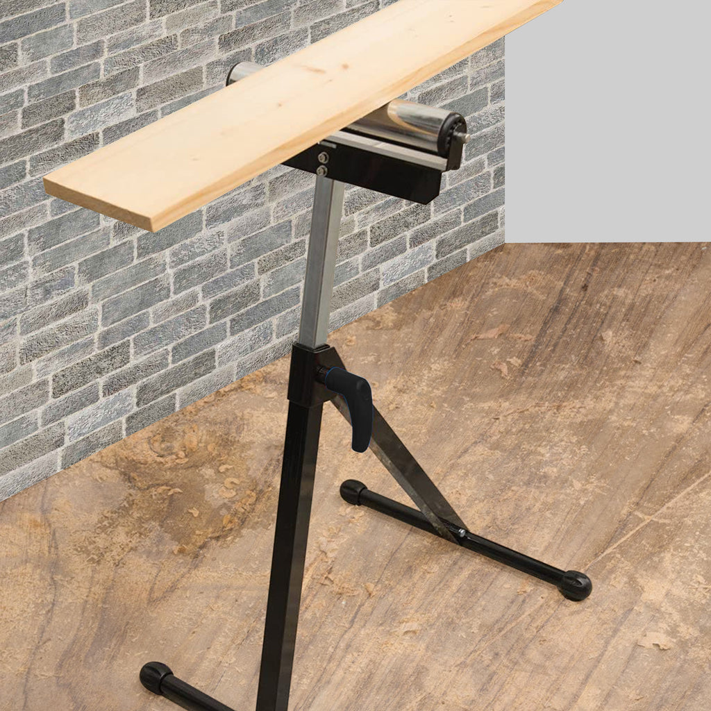Rollenständer, höhenverstellbarer Rollenständer (68–108 cm), klappbarer Rollenständer, Achsenhalterung, klappbarer Ständer mit rutschfesten Fußpolstern, Tragkraft bis zu 90 kg
