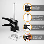 Arm Handwerkzeug, Arbeitssparender Heber 2/4 Stück, 30cm Höhenregler Bis Zu 240 KG, Handhebewerkzeug, Tür- und Holzplatten-Hebebühne