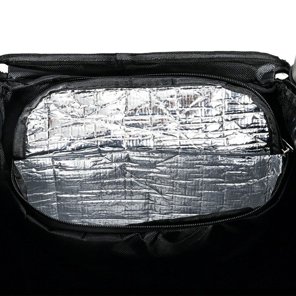 Einkaufstrolley klappbar Haupttasche+Seitentasche Trolley Räder Einkaufswagen