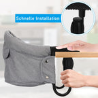 Tischsitz Faltbar Babysitz,Baby Hochstuhl Sitzerhöhung,Baby Tischsitz Stuhlsitz für zu Hause und Unterwegs mit Transporttasche,Belastbar bis 18 kg(Grau)