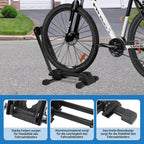 20 bis 29 Zoll Fahrradständer, Aluminium Faltbar Hinterradständer 43x13x10cm,Haus oder Fahrradgeschäft Fahrrad,Ausstellungsständer für Mountain und Rennräder
