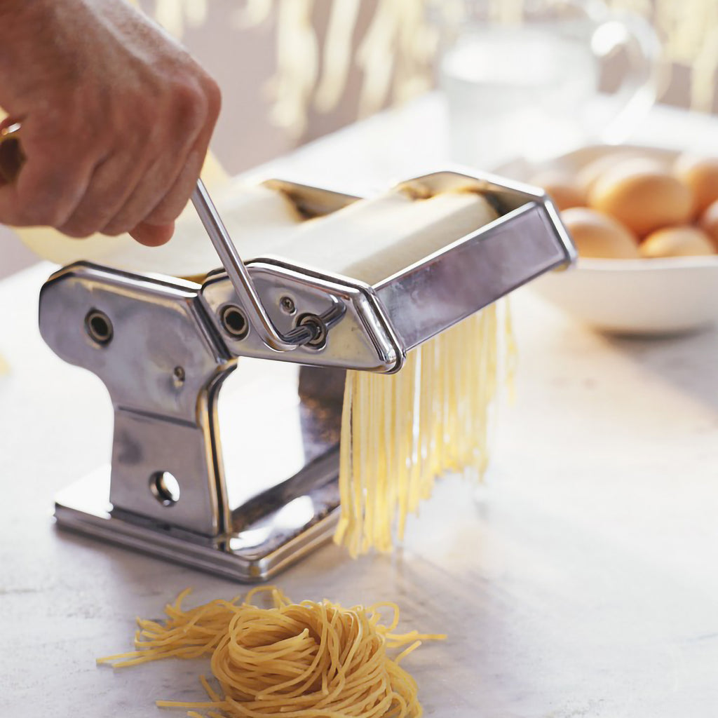 Nudelmaschine Nudel Edelstahl Teig Pastamaschine Nudeln Pasta Maschine 3 in 1