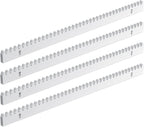 Zahnstange für Schiebetorantrieb Schiebetor Toröffner, 2M Zahnschiene, 4PCS (je 50 cm lang) Schiene Dicke 10 mm Länge 0,5 m