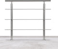 Handlauf Edelstahl 80/100/120/150/160/180 cm, Treppengeländer mit 3 Querstreben | Rostfrei, Wetterfest, Gebürstet, Winkelverstellbar für Innen & Außen und für Treppen, Balkon & Eingang（副本）