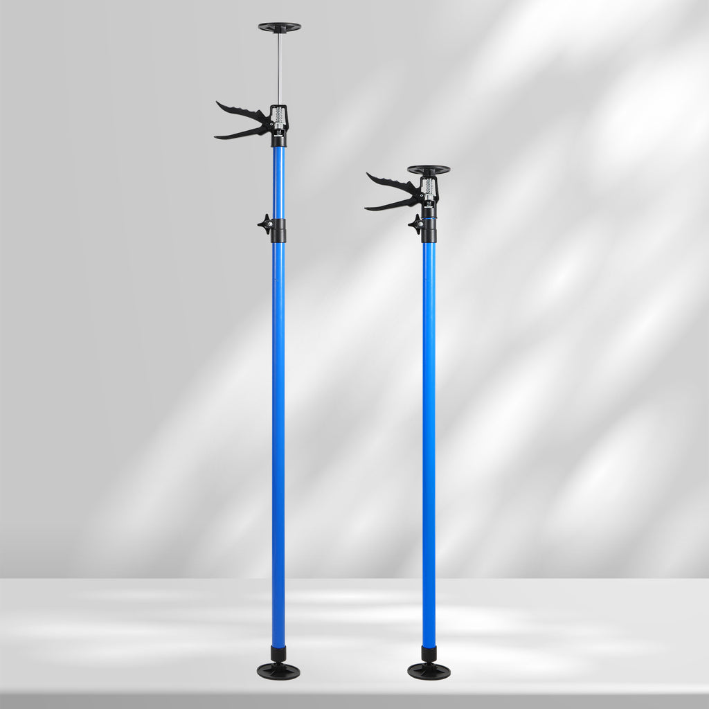 Teleskophalterung für die Decke (2er- bzw. 4er-Set), maximale Tragkraft pro Stück 50 kg, Neigungswinkel bis zu 45 Grad, einhändig bedienbar, geeignet für Wand- und Deckenmontage