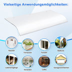 Eingangsüberdachung aus Polycarbonat – wetterfest – einseitiges Dach – zwei Ausführungen: Montage an der Vorderseite oder an der Unterkante