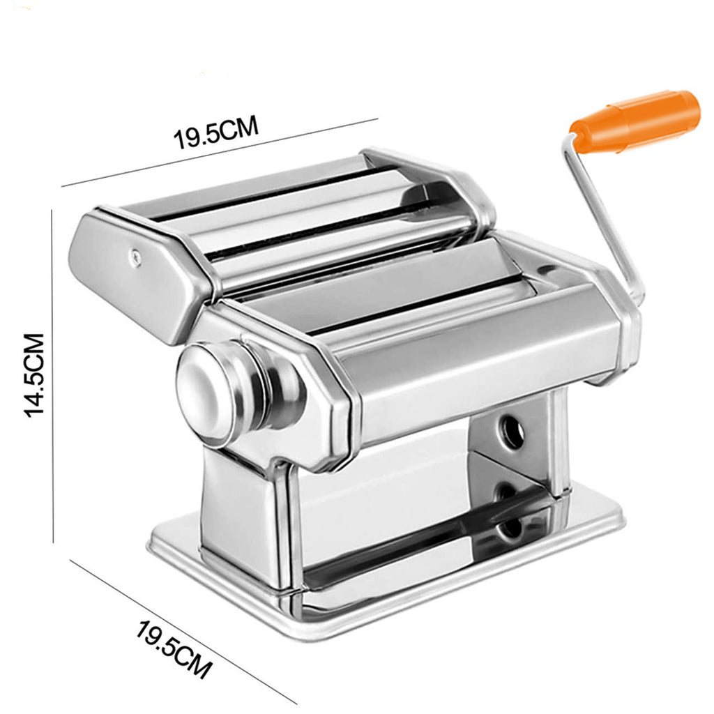 Nudelmaschine Nudel Edelstahl Teig Pastamaschine Nudeln Pasta Maschine 3 in 1