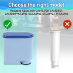 2–1 Ersatzfilter, Philips Saeco AQUA CLEAN CA6903 Espressomaschine – Kalk- und Wasserfilter
