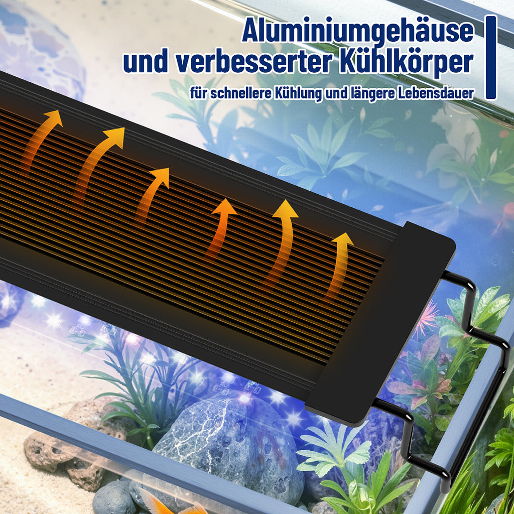 LED Aquarium Beleuchtung IP66 wasserdicht LED-Röhre Licht 12W-36W