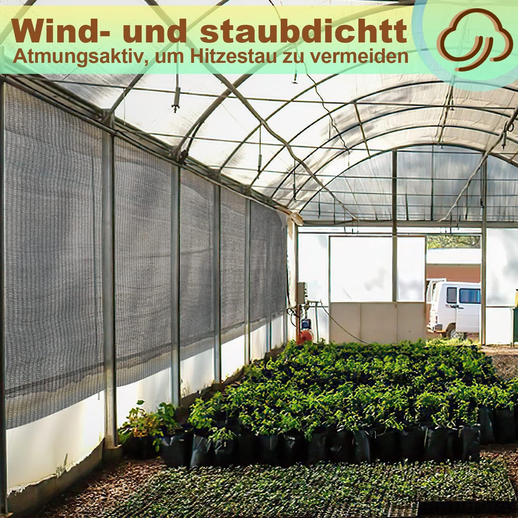 Sichtschutz,150 g/m² HDPE Balkon sichtschutz,Windschutz Schattennetz mit Kabelbinder,Schattiergewebe Sonnenschutz, Staubschutz,Blickdichter Zaunblende,Grau