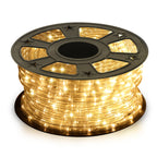 10/20/30/40/50 Meter warmweiße LED-Lichterketten, 8 Modi mit Speicherfunktion, LED-Röhren für den Außenbereich, wasserdichtes Design, geeignet für Gärten, Weihnachtsfeiern und Hochzeiten