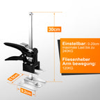 Arm Handwerkzeug, Arbeitssparender Heber 2/4 Stück, 30cm Höhenregler Bis Zu 240 KG, Handhebewerkzeug, Tür- und Holzplatten-Hebebühne