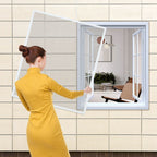 Fliegengitter Fenster Tür Gitter Moskito Aluminium Insektenschutz，120x140CM/100x120CM/80x100CM