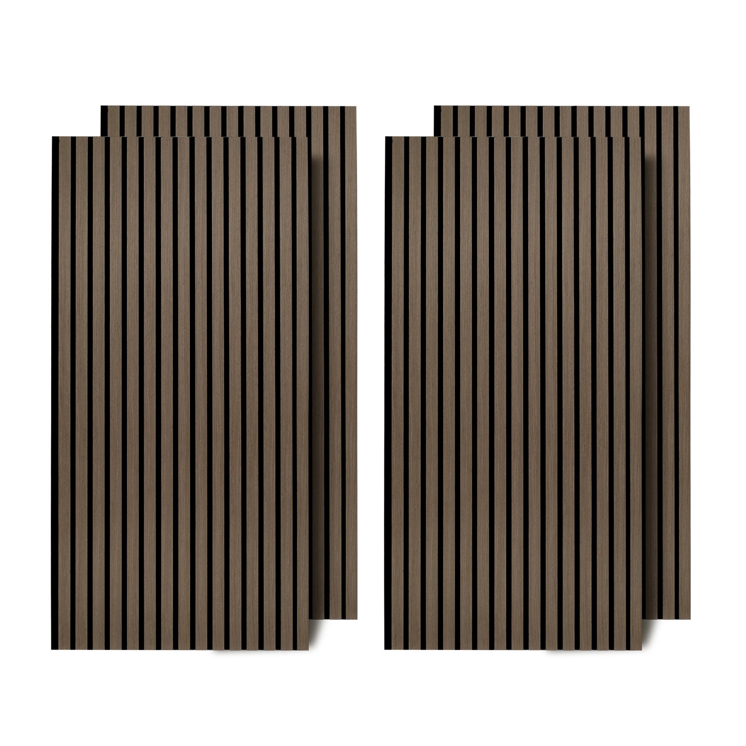 120 x 60 cm große Akustikplatten aus Holz, Wandpaneele mit Holzfurnier und Filzrückseite, geeignet für die Wandverkleidung in Ateliers und Privathaushalten sowie für großflächige Innenwandverkleidungen – Holzmaserung