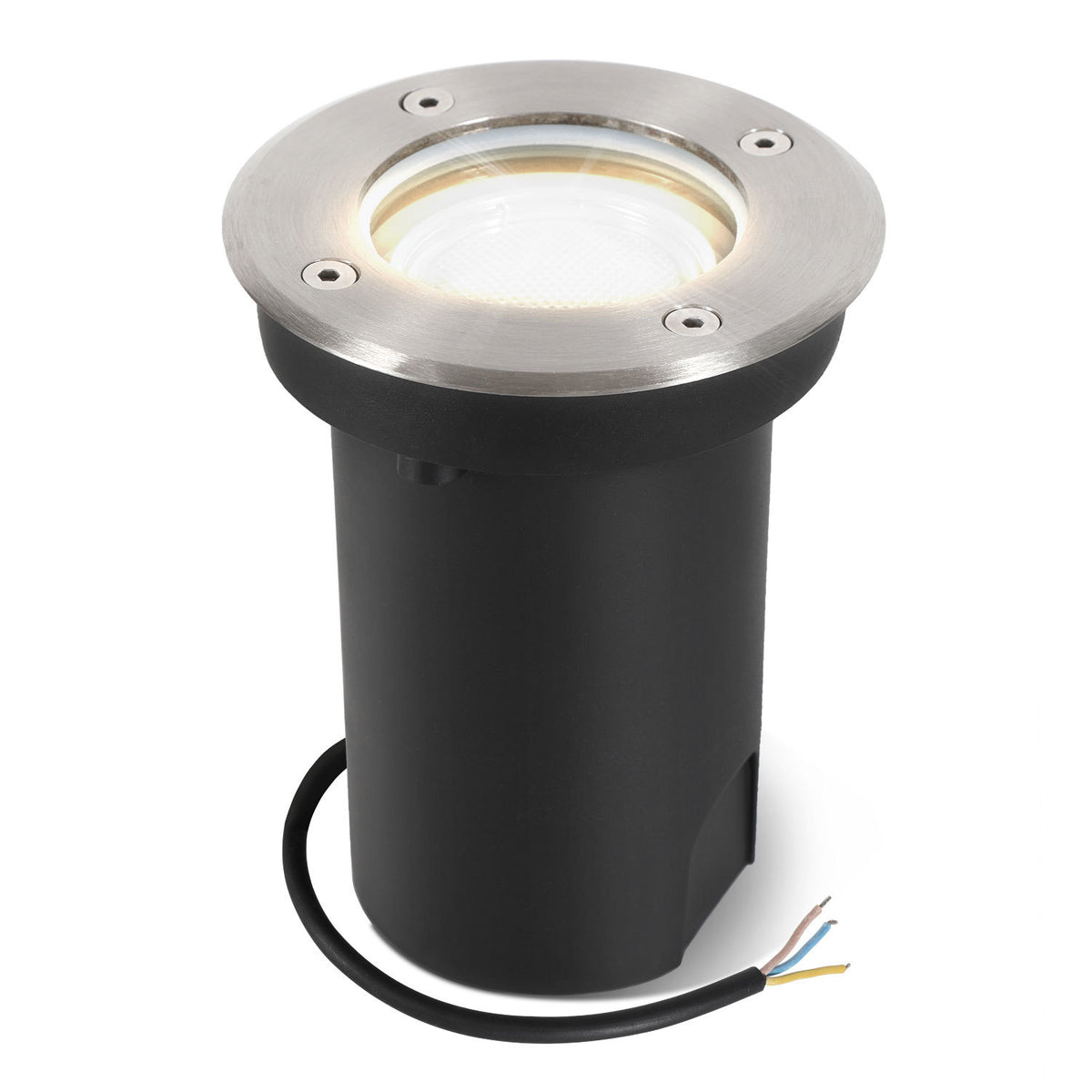 4/8x Bodenleuchte IP67 3W LED Neutralweiß Terrassen Schwenkbar Einbaustrahler