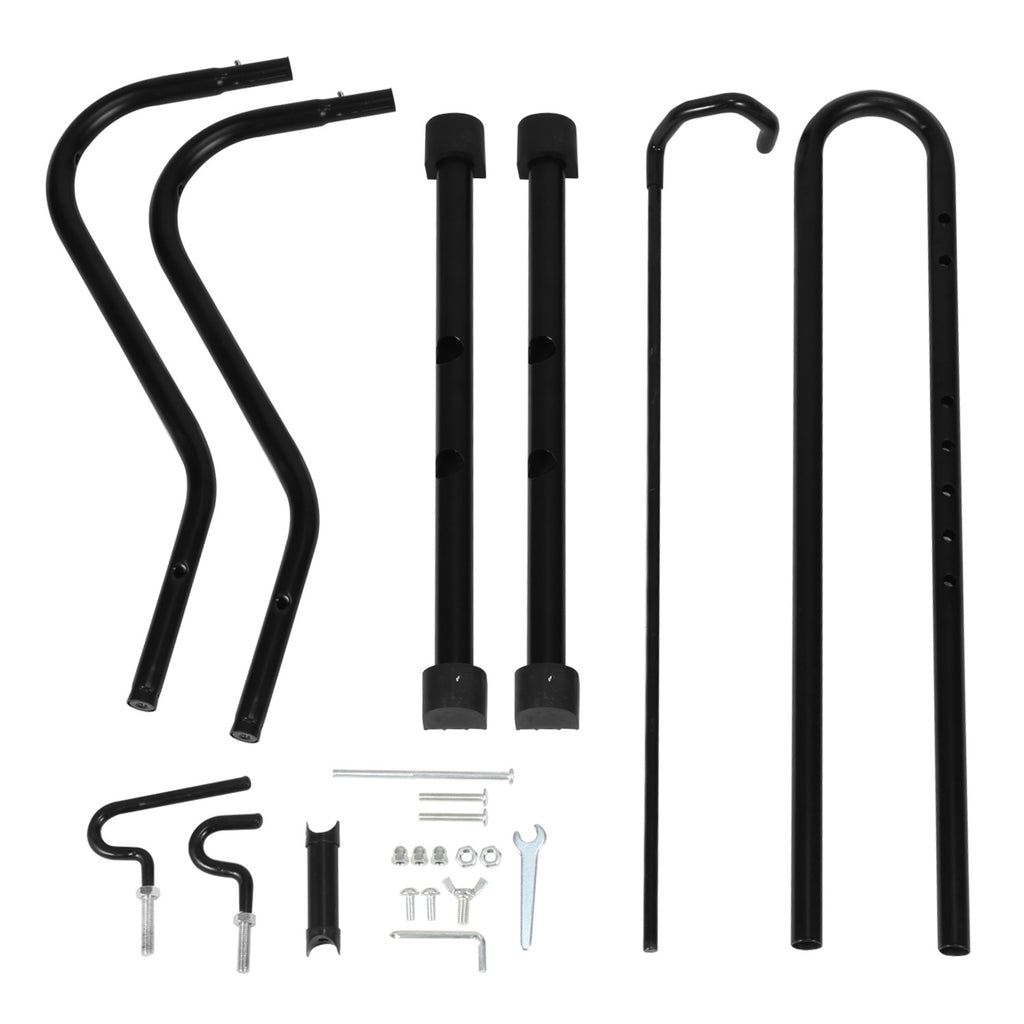 Fahrradständer Boden, 20 bis 29 Zoll, Fahrradhalter Aufstellständer, Bodenständer für Vorderrad oder Hinterrad, Shopständer für Fahrräder, Garage Radständer
