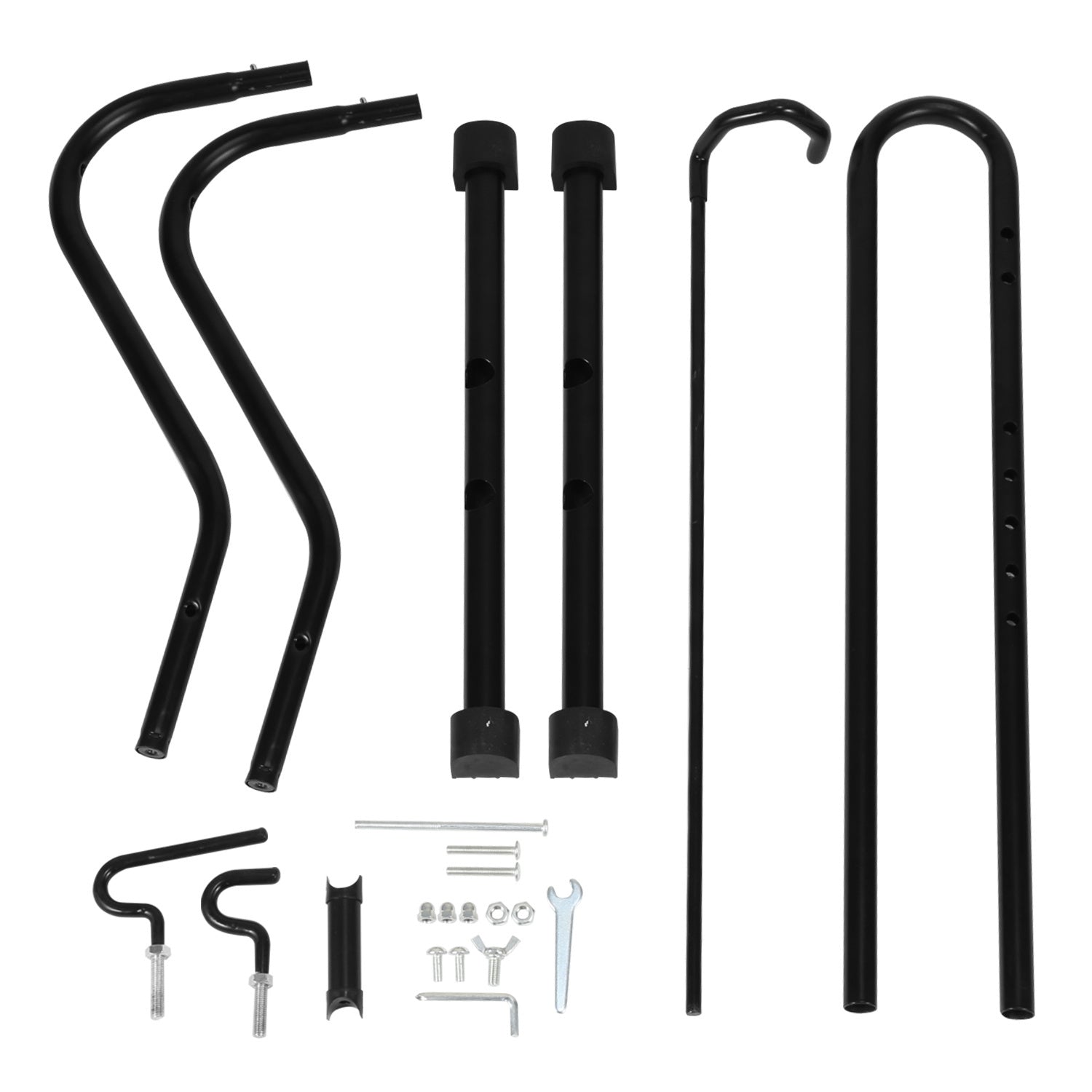 Fahrradständer Boden, 20 bis 29 Zoll, Fahrradhalter Aufstellständer, Bodenständer für Vorderrad oder Hinterrad, Shopständer für Fahrräder, Garage Radständer