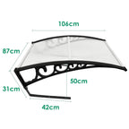 Mähroboter Garage, Dach Carport für Rasenmäher Rasenroboter, Mähroboter Dach 106 x 87 x 50 cm, Rasenroboter Garage, Garage für Mährobote, UV-Schutz Garage Überdachung
