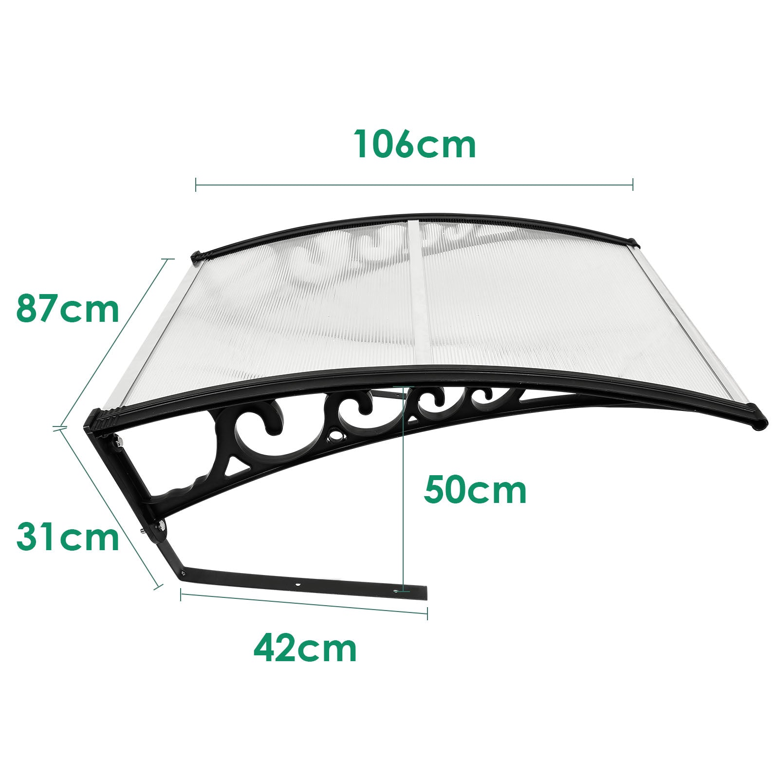 Mähroboter Garage, Dach Carport für Rasenmäher Rasenroboter, Mähroboter Dach 106 x 87 x 50 cm, Rasenroboter Garage, Garage für Mährobote, UV-Schutz Garage Überdachung