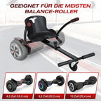 Hoverboard-Sitz, Hoverboard mit verstellbarem Sitz, Sitz für 6,5- bis 10-Zoll-Hoverboards, Sitz für Elektro-Karts, Hoverboard-Kart-Sitze für Erwachsene und Kinder