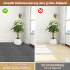 PVC-Bodenbelag, selbstklebende Vinylfliesen, Vinylboden, 91,44 cm × 15,24 cm – Stärke 2 mm, rutschfeste Vinyl-Verbundbodenstreifen, geeignet für Schlafzimmer und Wohnzimmer, 18 Stück = 2,5 m², in drei Farben erhältlich