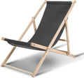 Klappbarer Liegestuhl, verstellbar, Belastbarkeit 120 kg, geeignet für Strand, Camping und Balkon, Klappstuhl für drinnen und draußen, Strandliegestuhl, wetterfester Freizeitliegestuhl, Camping-Liegestuhl
