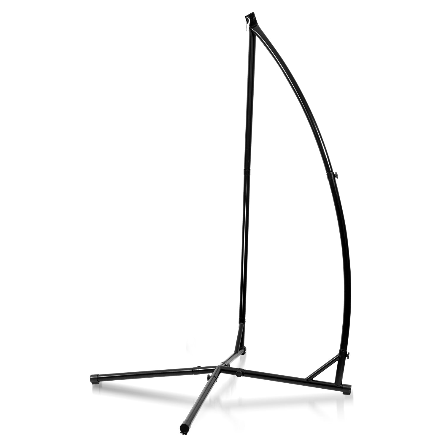 Hängesessel Gestell Hängemattengestell aus Metall Hängesessel-Ständer 150kg für Hängesessel im Innenbereich, Schlafzimmer, Garten (L x W x H)120 x 120 x 210cm