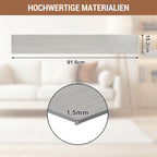 PVC-Bodenbelag, selbstklebende Vinylfliesen, Vinylboden, 91,44 cm × 15,24 cm – Stärke 2 mm, rutschfeste Vinyl-Verbundbodenstreifen, geeignet für Schlafzimmer und Wohnzimmer, 18 Stück = 2,5 m², in drei Farben erhältlich