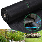 Unkrautvlies, extra stark, 100 g/m² – Das Unkrautvlies verhindert wirksam das Wachstum von Unkraut auf großen Flächen. Garten-Unkrautvlies mit wasserdurchlässigem Design, geeignet für Gärten, Hochbeete und Wege