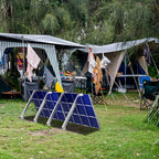 2 Set PV Modul Halterung Solarpanel Aufständerung Flachdach 0-60° Silber Set