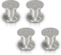 Alulegierung Möbelfüsse 4 Stück, belastbar bis 200-300kg,silbrig Aluminium-Möbelfüße, 6–20 cm, silberne Metalloptik, für Sofa, Schrank, Kommode und DIY.