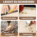 3 mm Sperrholz, 300 x 210 mm, Lindenholz, nach Craft Woods-Maßen zugeschnitten, Holz für den Modellbau, Laserschneiden, Lasergravur, Brandmalerei, Malerei, Heimwerken, Ölmalerei