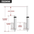 1500N Linearantrieb mit 50-400mm Hublänge, 12V DC Linearmotor für Möbel, Automatisierung & DIY-Projekte, Starker Verstellantrieb für Sofalift, Tischverstellung & mehr (50MM)