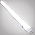 Feuchtigkeitsbeständige Leuchte, 18/36/48 W, 4000 K, neutralweißes Licht, wasserdichte LED-Badezimmerleuchte gemäß IP65-Standard, geeignet für feuchte Umgebungen wie Garagen, Werkstätten, Keller, Abstellräume und Büros [Energieeffizienzklasse F]