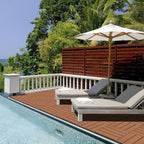 WPC-Terrassenfliesen 1 m²–5 m² – Außenfliesen, Bodenbelag, Klickfliesen, Terrasse, zum Selberverlegen, in vielen verschiedenen Designs und Farben erhältlich