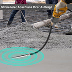 1000W Betonrüttler Rüttelflasche Betonrüttler Beton Vibrator 1.5M Handrüttler